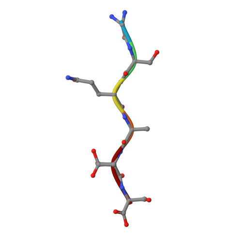7LV2 GSQASS segment from the Nucleoprotein of SARS-CoV-2, residues 179-184